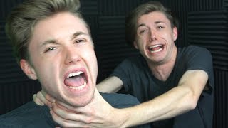 fighting my brother on camera for 12 minutes