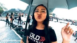 Beautiful Girl on FIM ASIA Supermoto Solo Indonesia 2017