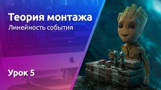 Мини-курс «Теория монтажа». Урок 5 - Линейность события / Continuity