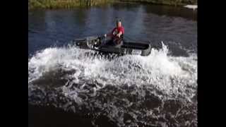 ADAIR ARGO RUBBER BELTED TRACK SWIM TEST 9 26 12