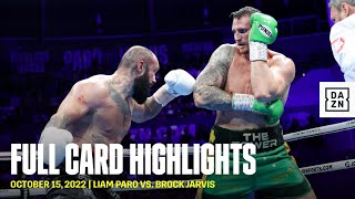 FULL CARD HIGHLIGHTS | Liam Paro vs. Brock Jarvis
