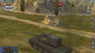 8600+ урона на Е100 WOT Blitz