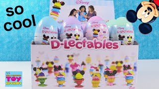 D'Lectables Disney Surprise Egg Figures Collection 1 & 2 Toy Review Opening | PSToyReviews