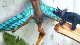 ПОДЛОСТЬ ПТЕРОДАКТИЛЕЙ И СПАСЕНИЕ ТРИЦЕРАТОПСОВ! 1 И 2 СЕРИЯ. Мультик про динозавров
