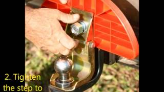 Safe-T-Step - Hitch step or tow ball step
