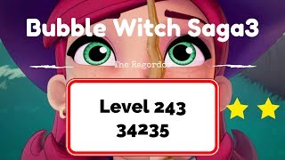 Bubble Witch 3 Level 243 34235 points No Boosters