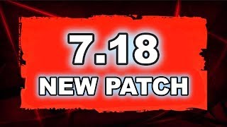 Dota 2 NEW 7.18 PATCH UPDATE - Main Changes!