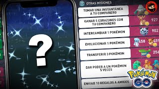 NUEVAS MISIONES DEL MES Y MI PRIMER SHINY DE 2020!! | 1693 | POKEMON GO