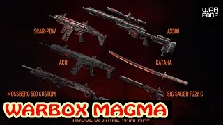 WARBOX MAGMA 50K DE CASH - WARFACE - BR