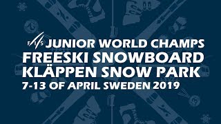Junior World Championships Freeski & Snowboard - Finals SS