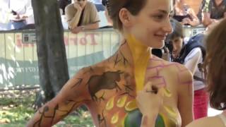 Body Painting Art, Body Paint Tutorial Part 4 U S