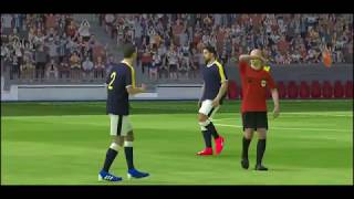 PES2019모바일)슈퍼스타난이도에서 손흥민선수로 골넣기