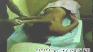 Креольский массаж бамбуковыми вениками Bamboo massage Токмаков.