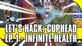 Let's Hack: Cuphead, Ep. 1 - Infinite Health [Cuphead Cheats via Cheat Engine]