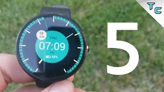 Top 5 Free Circular Watch Faces for Android Wear