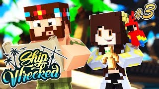 WE GOT OFF THE ISLAND? | Minecraft Ship-Wrecked Ep.3