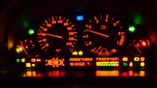 Тест приборной панели BMW E 39
