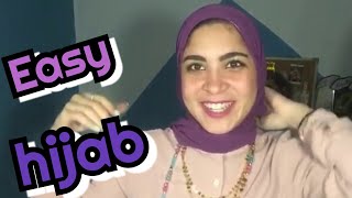 ٦ لفات طرح يوميه و سريعه جدا | مافيش اسهل من كده ??‍♀️ | و كمان بالطرح العاديه الجل والشيفون
