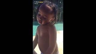 Tyga Spends Time with Son King Cairo Stevenson
