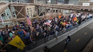 Protesters rally against vaccine mandate for NYC workers