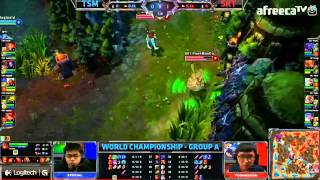 [인벤방송국] 롤드컵 5일차 3경기 SKT T1 vs TSM_130921