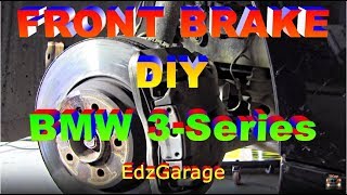 Front Brake Job - Rotors, Pads and Wear Sensor BMW 3 Series e90