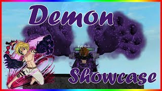DEADLY SINS ONLINE DEMON SHOWCASE ! | DSO [ALPHA] | ROBLOX