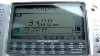 PIONER FM 94 FM - received in Germany (1700 km)
