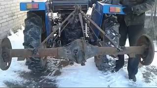 Делаем фрезу с моста автомобиля ГАЗ 75  We make a cutter from the bridge of the car GAZ 75