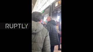UK: Passengers attempt to evacuate Stansted Airport after reports of suspicious baggage