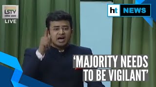 ‘Mughal Raj not far away’: BJP MP Tejasvi Surya on Shaheen Bagh protest