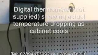 Koxka Refrigerated Multideck Display on Wheels
