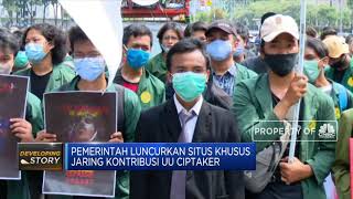 Ini Situs Khusus Jaring Kontribusi UU Ciptaker