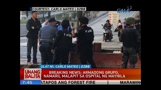 Armed group, namaril malapit sa Ospital ng Maynila