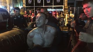 Пьяные русские в Паттайе