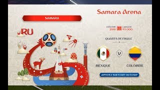 MEXIQUE / COLOMBIE - WORLD CUP 18 - 1/4 FINALE - FIFA CPU -