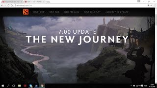 Новый патч 7.00. Новая дота. Новый персонаж!