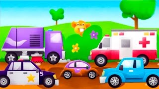 Мультфильм про машинки. История о машинке грязнуле - развивающие видео для детей.