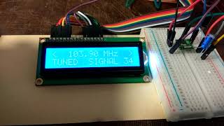 FM радио модуль RDA5807M (Arduino)