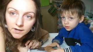 Занятие с глухим ребенком - учим стихи