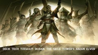 MTG EDH Deck Tech Tuesday! Doran the Siege Tower's Abzan Elves!