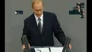 Putin spricht Deutsch / Putin speaks German 2/3