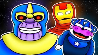 Minecraft Fnaf: Avengers Infinite War At The Pizza Place (Minecraft Roleplay)
