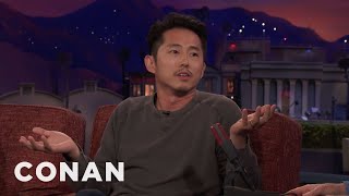 Steven Yeun: My Dad Thought I Was Doing Porn  - CONAN on TBS