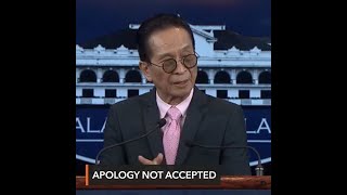 Panelo rejects Inquirer.net apology