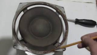 Замена подвеса динамика/Replacing speaker suspension 75ГДН.