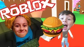 ?Съешь или Умри в ROBLOX #2 ЧЕЛЛЕНДЖ Выживание мульт героя Роблокс мы стали Гигантами от AVG