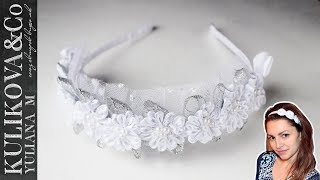 Мастер класс несложного ободка на праздник | Yuliana M