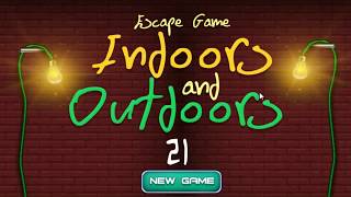 Escape Game Indoors And Outdoors 21 WalkThrough - FirstEscapeGames