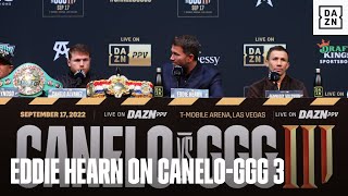 Eddie Hearn Breaks Down Canelo vs. GGG 3